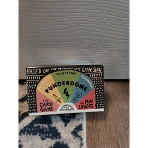 New Punderdome A Card Game for Pun Lovers by Fred Firestone Party Game Sealed